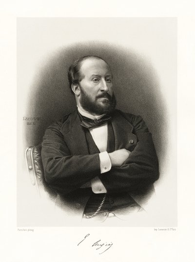 Guillaume Victor Émile Augier von Jean Baptiste Adolphe Lafosse